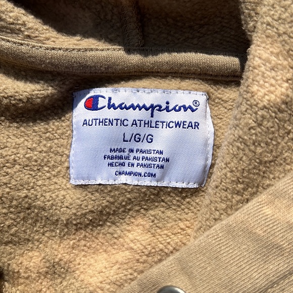Champion Bleached Dyed Cropped Hoodie - Picture 5 of 7